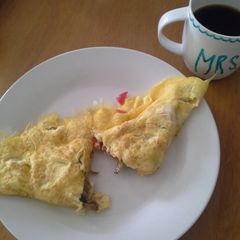 A picture of Vege omelette.