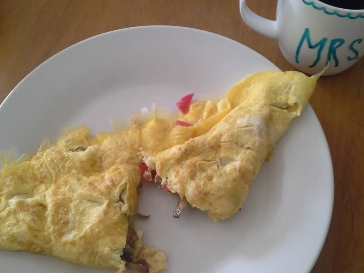 Easy Way Prepare Vege omelette the  Makes Drooling Can spoil the tongue
