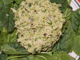 Ensalada de pollo con aguacate