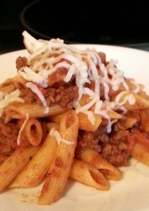 A picture of Tinklee's. Easy Chili Mac.
