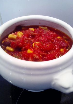 A picture of Potluck Chili con Carne.