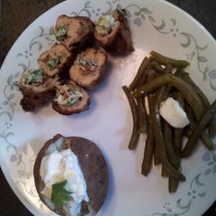 A picture of Stuffed Chicken.