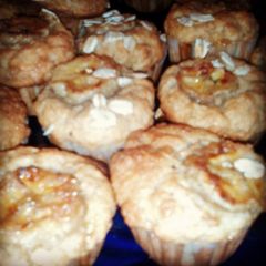 A picture of Banana Maple Oat Mini-Muffins.