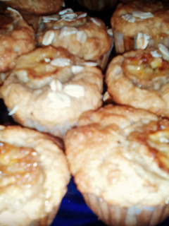 A picture of Banana Maple Oat Mini-Muffins.