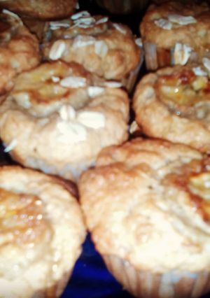 A picture of Banana Maple Oat Mini-Muffins.