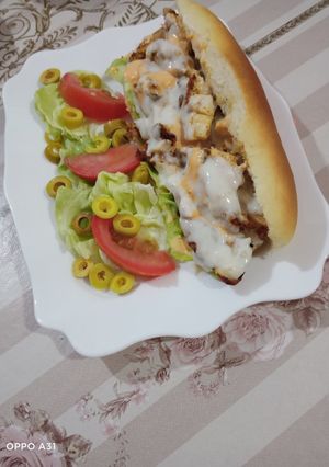 صورة لوصفة ساندويش دجاج ماريني 🍔😋