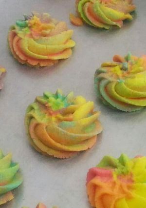Foto resep Semprit Rainbow
