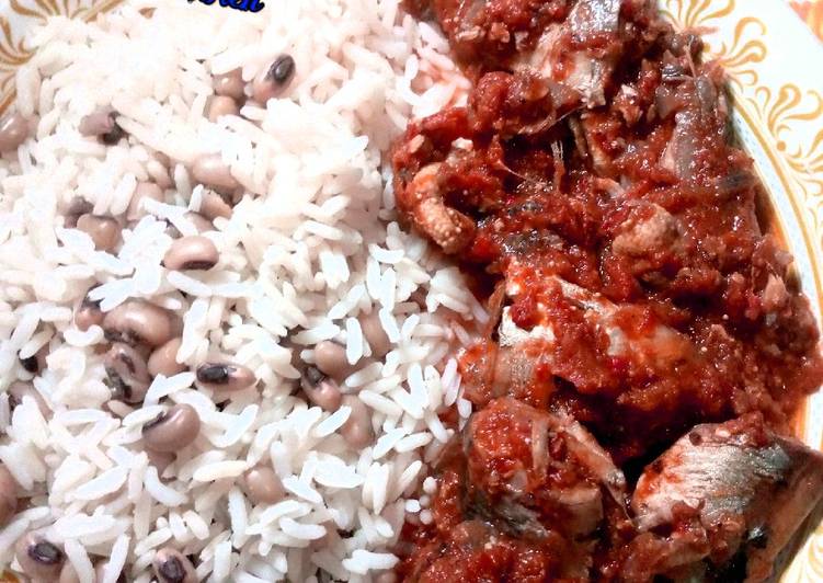 Simple Way to Prepare Ultimate Rice and beans with stew | This is Recipe So Trending You Must Undertake Now !!