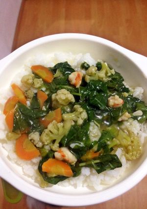 Foto resep MPASI Capcay Udang (MPASI 1y+)
