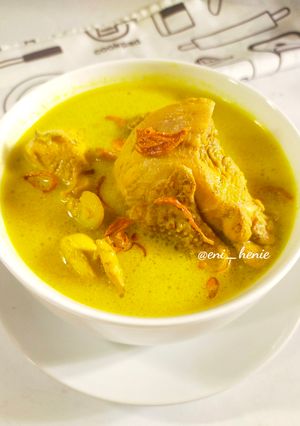 Foto resep 997. Opor Ayam Bumbu Kuning (Menu Lebaran)