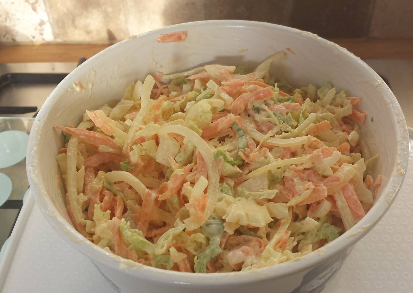 Easy coleslaw