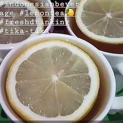 Lemon tea hangat রেসিপির প্রধান ছবি