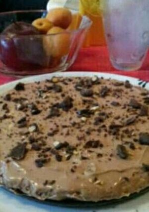 A picture of AMIEs CHOCOlate Pie.