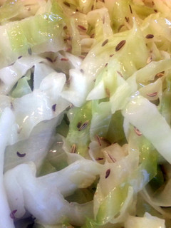 A picture of Buttered Cabbage.