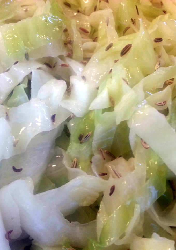 A picture of Buttered Cabbage.
