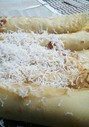 Foto resep Dadar gulung tabur keju