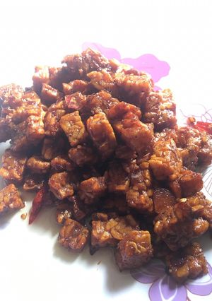 Foto resep Oreg tempe basah sederhana