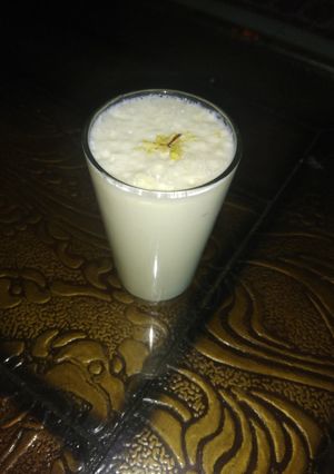 A picture of Banana smoothie.