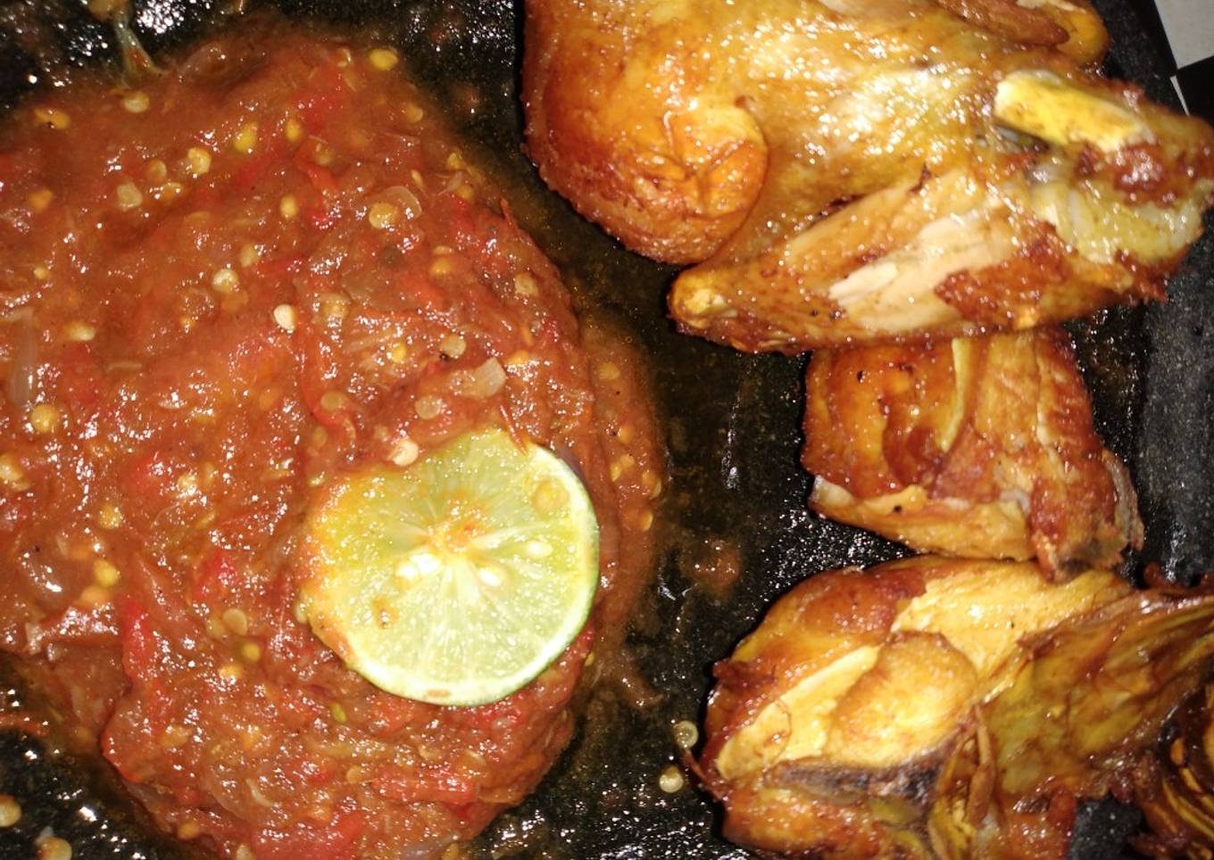 Ayam Goreng Pecel Lamongan
