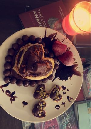 صورة لوصفة بان كيك