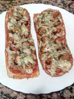Una foto de Panini marinero🍕🐟