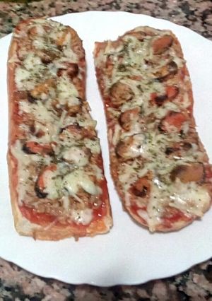Una foto de Panini marinero🍕🐟