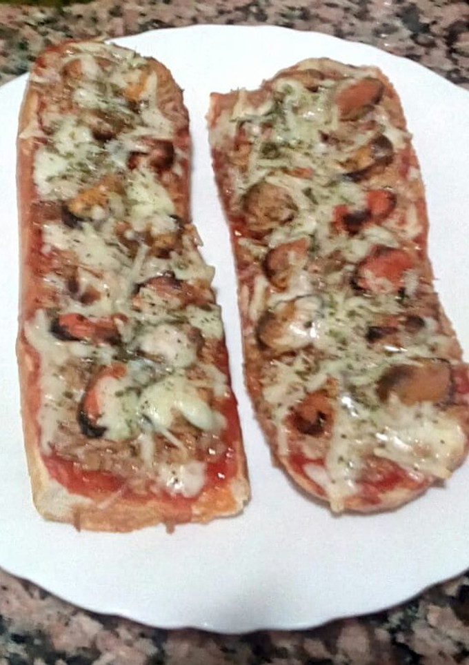 Una foto de Panini marinero🍕🐟