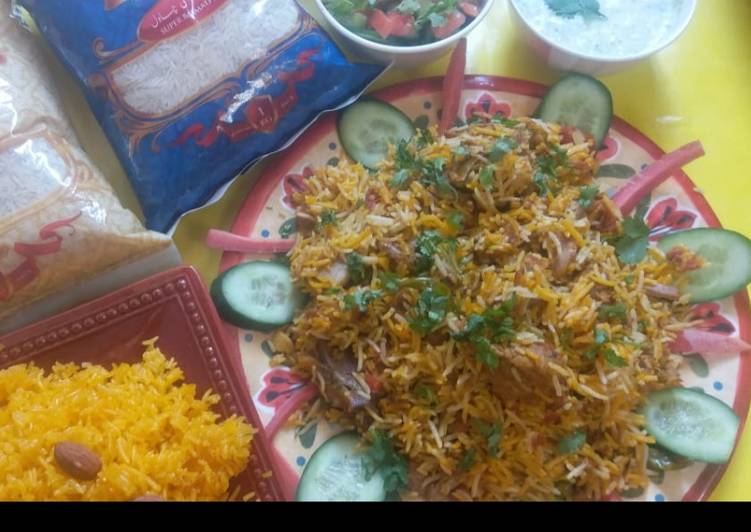 Delhi Walas shadi wali authentic zafrani biryani #kokabandcookpad