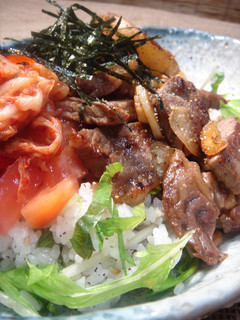 A picture of Café Lunch at Home: Steak Rice Bowl.