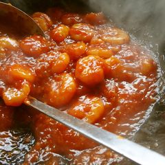 Shrimp in Chili Sauce A picture of Shrimp in Chili Sauce.