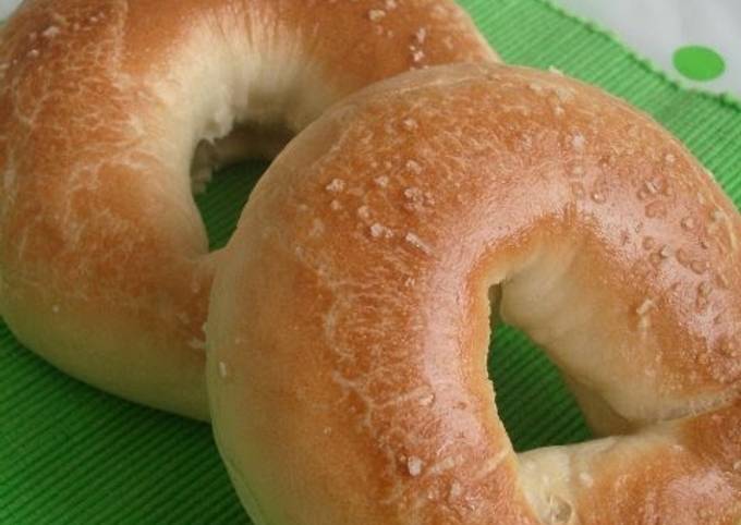 Steps to Make Favorite Salt Bagels