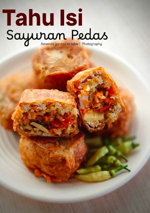 Foto resep Tahu Isi Sayur Pedas