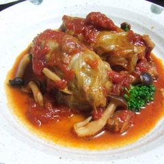 A picture of Our Family's Cabbage Rolls In Tomato Sauce.