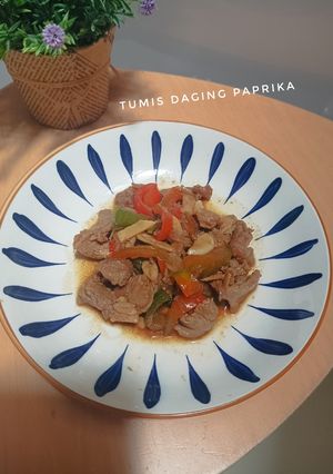 Foto resep Tumis Daging Paprika
