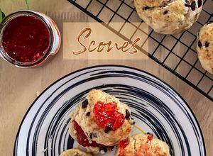 Gambar Chocolate Chip Scones