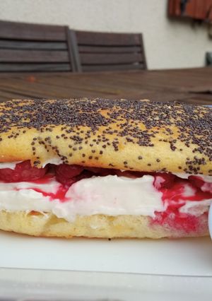 Une photo de Framboisier façon burger