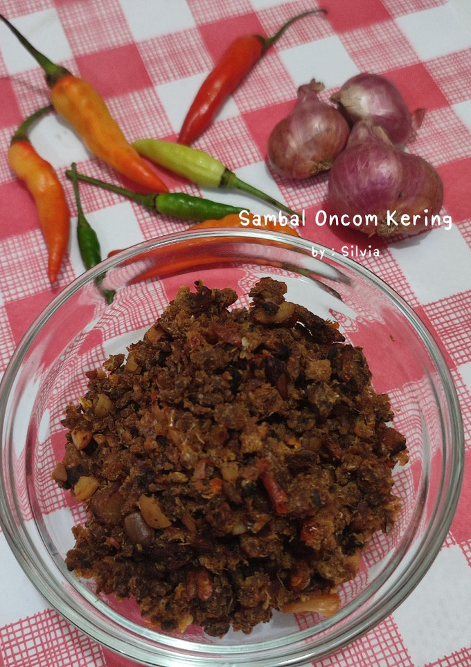 Foto resep Sambal Oncom Kering