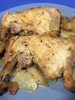 Una foto de Pollo asado súper fácil