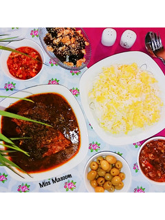 عکسی از دستور قلیه ماهی