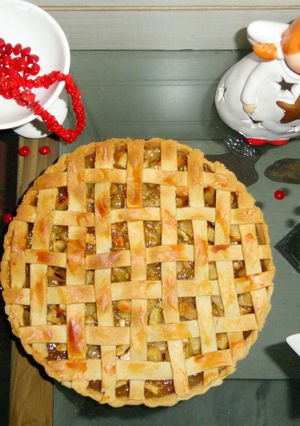 A picture of Grandma's Apple Pie.
