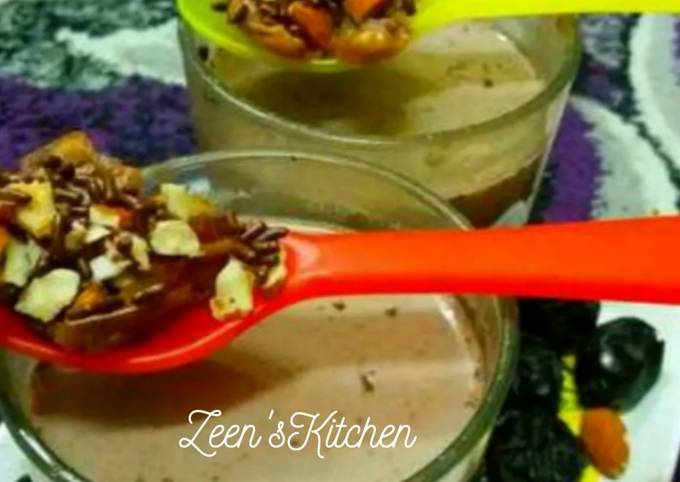 Dates And Chocolate Smoothie Recipe