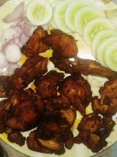 A picture of Sour butter chicken.