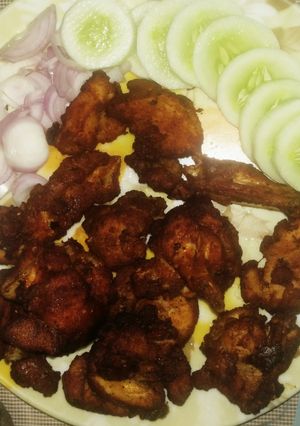 A picture of Sour butter chicken.