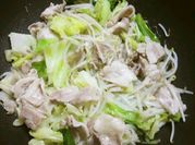 A picture of sake steamed pork