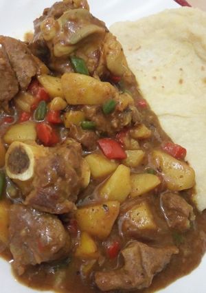 A picture of Beef Curry.