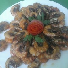 A picture of Fried prawns.