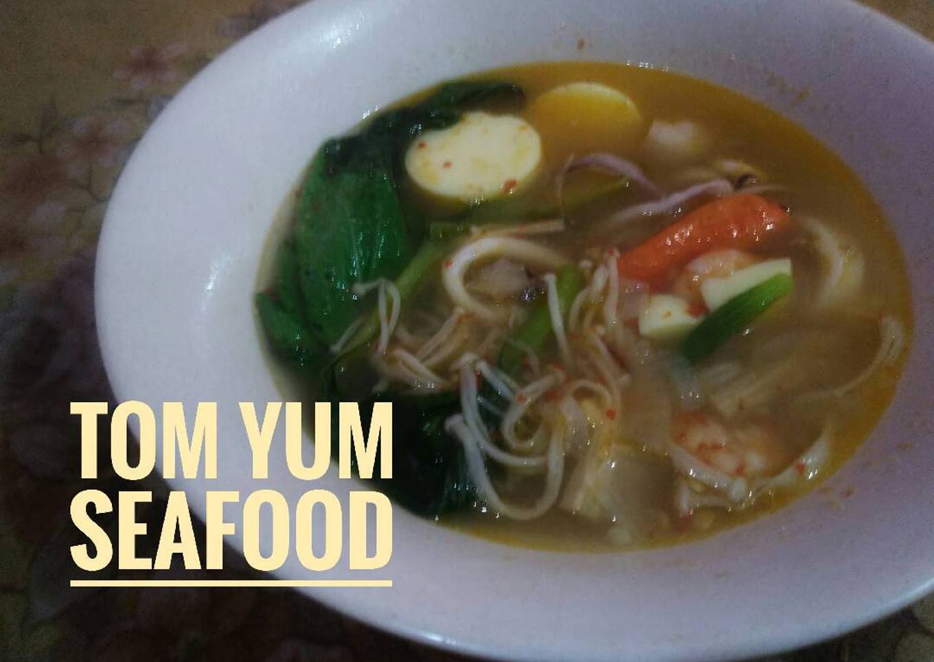 Tom Yum Seafood