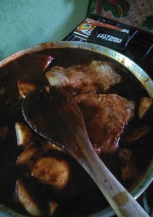 Una foto de Chuletas a los 4 chiles