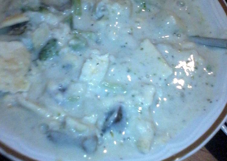 potato mushroom brocoli soup
