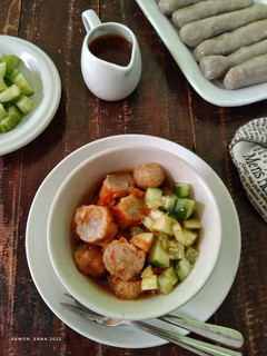 Foto resep Empek-empek Nasi + Teri